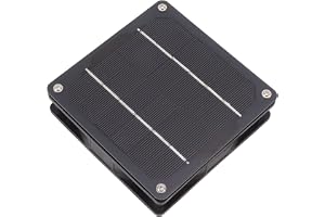 Generic Solen Powered Fan, Solar Vent Fan DC12V 5W Monocristalline Solar Panel Powered Avgassfläkt Energibesparande Solardriven Avgasfläkt för Chicken Coop Shed Pet House