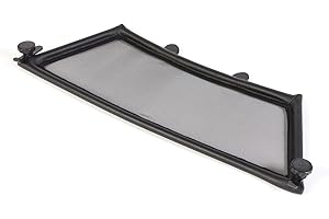 TIEF TECH Tief-Tech Windschott für Mercedes SLK R172 2011-2017 - Schwarz | Windabweiser | Windblocker | Wind Deflector