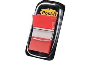 Post-it I680-1 indeks 1 dozownik po 50 karteczek (25,4 x 43,2 mm) czerwony, 1 sztuka