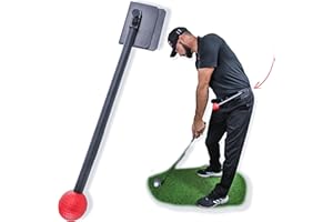 TOTAL GOLF TRAINER HIP Aid - Increases Club Speed, Power & Distance - Proper Hip Turn/Posture/Rotation - Eliminate Chicken Wing/Sliding/Early Extension
