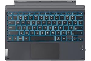 Inateck Surface Pro 7 Keyboard, 7 Color Backlight, Compatible with Surface Pro 7/7+/6/5/4, KB02026