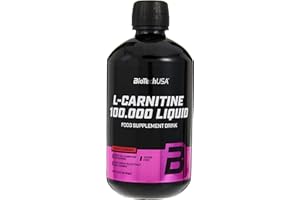 BioTechUSA L-Carnitine 100.000 | 2.000mg L-Carnitine | Sans sucre, sans lactose, sans gluten, 500 ml, Cérise