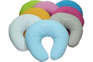 NEO MAMMA L'INIZIO DI UN AMORE CHE NON HA FINE. Cuscino allattamento e gravidanza maternità nome personalizzato ricamato puro cotone Neomamma made in italy