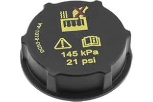 ECSiNG Bouchon de Réservoir d'eau Expansion de Radiateur DG938101AA 1301104 1224233 3M5H-8100-AD LF5015205A 30680002 Remplacement Compatible avec Ford Fiesta MK6 MK7 en Plastique