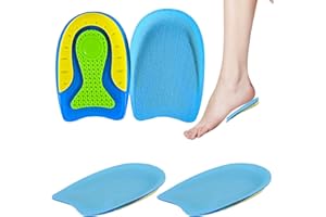 KODWIS Talonera De Silicona, 2 Pares Talla L De Plantillas De Gel Pplantilla Espolon Calcaneo Gel OrtopéDico Para El TalóN Para Proteger Los Talones Tendones De Aquiles Aliviar La Fascitis Plantar