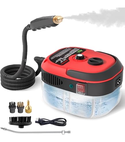 MINENICE Dampfreiniger 2000W 2L - Multifunktions Dampfreiniger Mit 13 Zubehörteilen