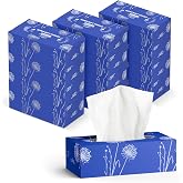 by Amazon 3-Ply Tissues, 1080 Sheets (12 Packs of 90 Sheets)