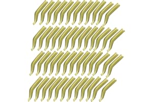 Fransande 50Pcs/Lot Carp Fishing Hook Sleeve Hair Rig Line Aligner Soft Anti Fishing Kickers/Line Aligners Accessories