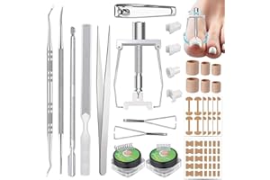 UYDF Set per la Cura dei Piedi per Unghie Incarnite, Nghie dei Piedi Incarniti, un Toppa di Piede Delle Unghie, Strumenti per Unghie Riparazioni Unghie Incorporate Della Cartilagine