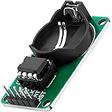 AZDelivery DS1302 Serial Real Time Clock RTC Echtzeituhr Clock Modul kompatibel mit Arduino und Raspberry PI inklusive E-Book
