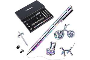 POPOYU Fajny długopis magnetyczny, długopis magnetyczny, wielofunkcyjny długopis magnetyczny dla nastolatków, mężczyzn, dziewcząt, chłopców, fajne rzeczy, prezenty na Boże Narodzenie