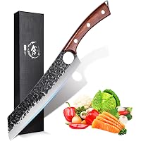 DRAGON RIOT Couteau De Cuisine, Belle Japonais Professionnel, Viking Forgé à La Main, Pour Chef Full Tang, Viande Pour Camping Extérieur BBQ, Collection | Votre Wishlist Sur