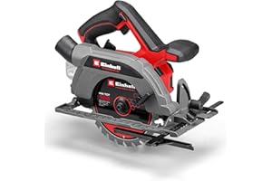 Einhell Professional Sierra circular de mano con batería TP-CS 18/165 Li BL-Solo Power X-Change (18 V, sin escobillas, Ø 165 mm, ajuste de ángulo de corte sin herramientas, sin batería)