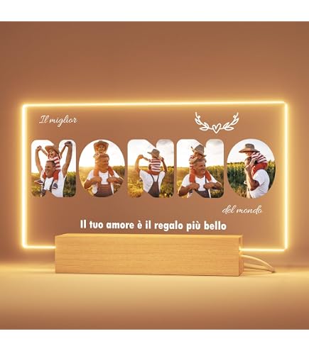 Targa Regalo A Forma Di Cuore Per Nonno | Acrilico "Miglior Nonno Del Mondo" | Regalo Per Festa Del Papà, Compleanno, Natale