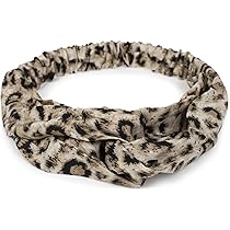 Kotkiddy 4 Fasce Per Capelli Da Donna, Antiscivolo, Alla Moda, Per Capelli Da Donna, Con Motivo Leopardato (nero E Bianco - Foto 7