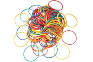 ACYDSR 36 Piezas Bandas Colores de Goma, 6,6cm Bandas Elásticas Papeleria, Bandas Elásticas Estacionarias, Bandas de Silicona Pequeño, para Escuela Oficina en Hogar Artesanías Industriales DIY