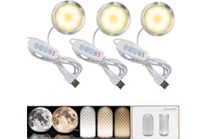 3DZWMAN LED 001 tre colori per Bambu Lab Makerworld Kit di lampadine per stampa 3D Parti di ricambio 5 V Alimentazione USB Luce calda 3000 K