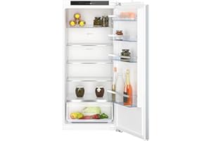 Neff KI1412FE0, Einbaukühlschrank, N50, EEK: E, 122,5x56 cm, Kühlen 204 l, 35dB, LED Beleuchtung, Sicherheitsglas, Flachschar