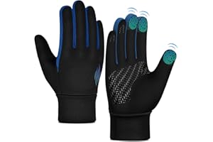 OOPOR Gants de Cyclisme d'hiver Chauds pour Enfants – Gants Thermiques antidérapants pour Enfants de 4 à 12 Ans