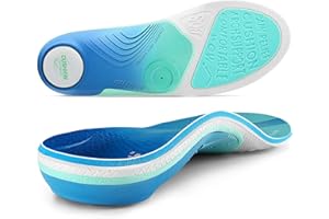 PCSsole Solette Ortopediche Modello Migliorato con Cuscinetto in Bagassa - Supporto per Fascite Plantare, Piede Piatto e Tallonite - Comfort Tutto il Giorno