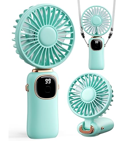 Ventilatore A Clip, Mini Ventilatore Portatile, Ventilatore Regolabile, Ricaricabile Tramite USB Silenzioso 6 Pollici Rosa 96390913