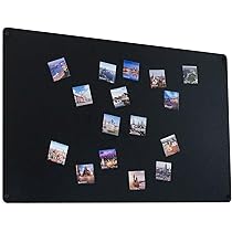 STALFORM Magneetbord Zwart 80x22 cm Roestvrij Staal Prikbord Magnetisch Groot Keuken, Kantoor, Kinderkamer STALFORM Magneetbord Zwart 80x22 cm Roestvrij Staal Prikbord Magnetisch Groot Keuken, Kantoor, Kinderkamer