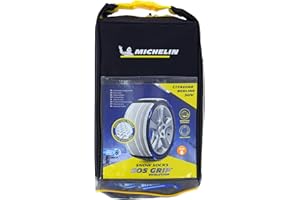 MICHELIN Chaussettes à Neige Textile EVO 6, Gris, SOS