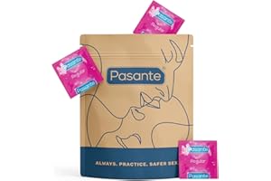 Pasante Regular Condoms | Pack of 72 - Supplied in Pasante Kraft Bag | Shaped for a Comfortable Fit | Multipack