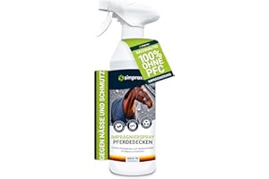 simprax® Horse Blanket Spray-on Impregnation - 0,5 Litre - Respirant et écologique - pour Tous Types de couvertures pour Animaux et Chevaux
