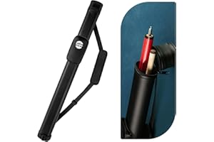 Trymaker Snooker Cue Case, 1×1 Hard Pool Cue Case Holds 1 Complete of 2-Piece Cue (Not for 3/4 Cues), Made of Faux Leather Snooker Accessories