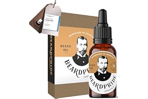 ‎BEARDPRIDE BEARDPRIDE Bio Bartöl Herren I Original Bart Öl aus dem Barbershop I Bartpflege Öl für weichen Bart I 100% naturreines Bartwuchsöl I Beard Oil Geschenk für Männer