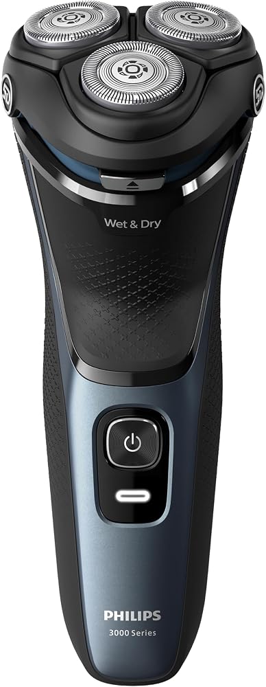 Philips 3000 Serisi Tıraş Makinesi, Islak ve Kuru Kullanım, 5D Esnek Başlık, PowerCut Bıçaklar, Hassas Ciltler İçin, S3144/00