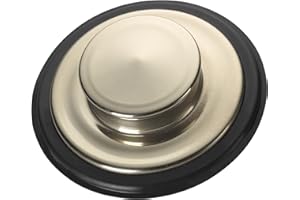 InSinkErator STP-SSB Sink Stopper, Brushed Stainless Steel