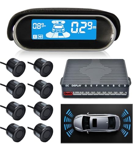 Kit Ricambio Sensori Parcheggio ActivePark 4/14 MetaSystem - 4 Sensori Con Adattatori E Adesivi - Foto 8