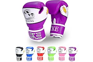 CKE Kids Boxing Gloves for Kids Boys Girls Junior Youth Toddlers Age 5-12 Years Training Boxing Gloves for Punching Bag Kickboxing Muay Thai