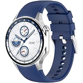 FTRONGRT Correa Compatible con Oppo Watch X2 / X/OnePlus Watch 3 / 2R / 2, Antideslizante y C&oacute;modo, Correa de Silicona Suave