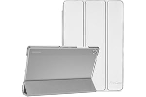 ProCase Etui do Samsung Galaxy Tab A9 +/A9 Plus 11 cali 2023 (SM-X210), potrójne etui ochronne do Galaxy Tab A9+/A9 Plus, cienkie, lekkie etui Smart Cover z półprzezroczystym matowym etui na tył