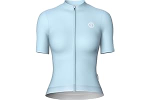 INBIKE Maillot de Cyclisme Femme Manche Courte Maillot Velo Route VVT Souple et Respirant avec Poches YUL