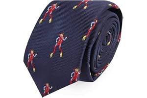 AUSCUFFLINKS Sports & Specialty Neckties | Ties for Men | Woven Skinny Neckties | Present for Work Colleague