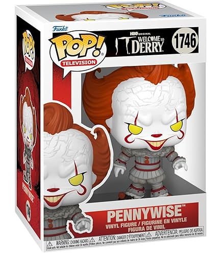 Funko Pop! Movies: IT The Movie - Pennywise (Black & White Special