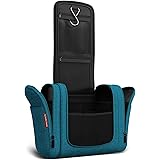 Beauty Case da Viaggio XXL [Design 2024] | Trousse da Viaggio per Uomo e Donna | Beauty Case Viaggio con Gancio Appendiabiti 
