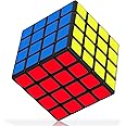 KOSTACHI 4x4 Speed Cube, Professional 4x4x4 Magic Cube Black, Durable Sticker with Vivid Color Magic Cube 4x4, 3D Puzzle Twist Brain Teasers Toy for Adults & Kids