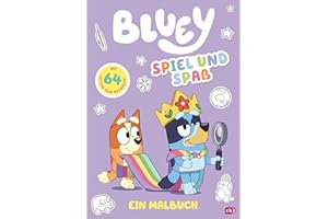 CBJ BLUEY - Spiel und Spaß - Ein Malbuch: Mit 64 Seiten zum Ausmalen: 3