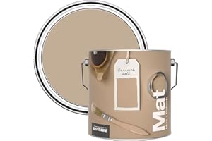 Rust-Oleum Peinture Mate Murs et Plafonds Brune - Caramel Salé 2,5L