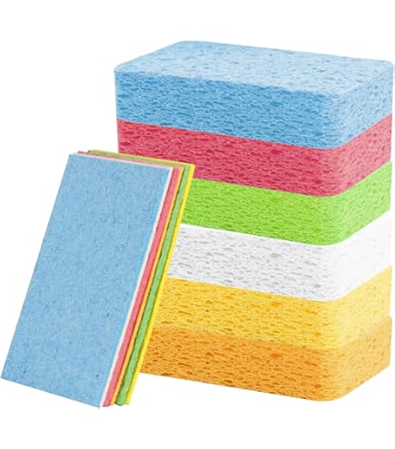 Spugne Biodegradabili Spontex - 10 Pezzi In Cellulosa - Foto 9