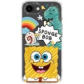 Manitoba iPhone 16E Uyumlu Baskılı Yumuşak Silikon Şeffaf Telefon Kılıfı, SpongeBob Desen