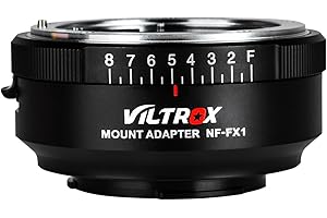 VILTROX NF-FX1 Adapter do montażu obiektywu kompatybilny z Nikon G/F/AI/S/D obiektyw montażu do FUJI X-Mount XT2 XE3 XT1 X-T2