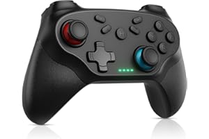 TURPOW Wireless Controller für S-witch,Pro Controller für S-witch Gamepad, Kompatibel mit S-witch/Lite/OLED, Unterstützt Gyroachse und Dual Vibration