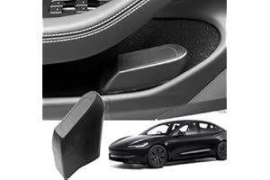 RUIYA Tesla Model 3 2018-2023 2024/ Model Y 2021-2024- Pattumiera per auto con coperchio, mini pattumiera per Tesla Model 3, impermeabile, per porta laterale dell'auto, a sinistra