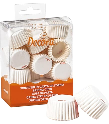 2000 Pirottini In Carta Bianchi O Marroni Per Pasticceria Tortine